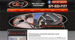Desktop Screenshot of myroofernow.com