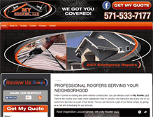 Tablet Screenshot of myroofernow.com